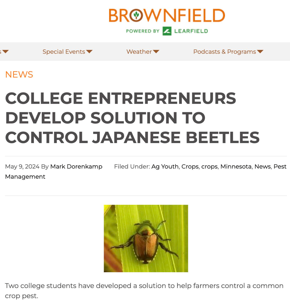 BrownField Agriculture Podcast
